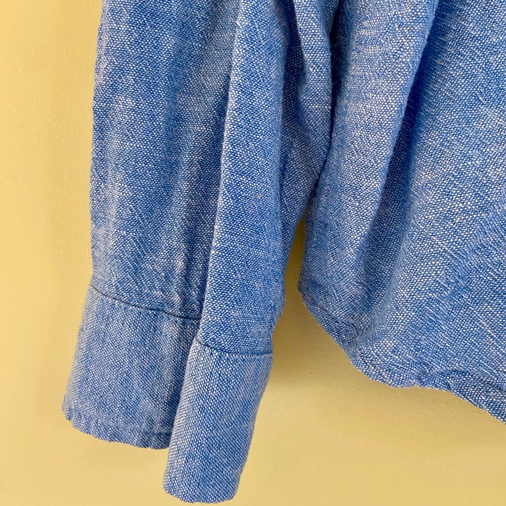 Orvis Linen Blend Button Down - Picture 8 of 10